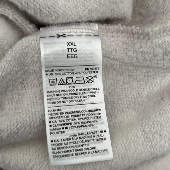 New Pastel camo French terry tunic xxl - Picture 4 of 4